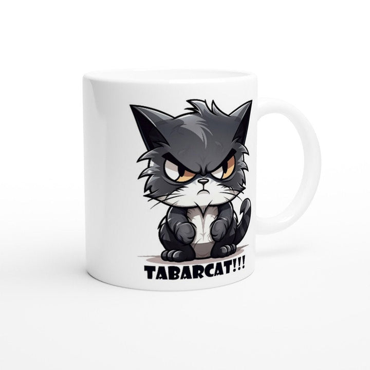 Tabarcat!!! Quebec Mug Drole, Funny Mug Tabarnak! - Madee's Boutique Madee's Boutique black cat mug cadeau tasse chat