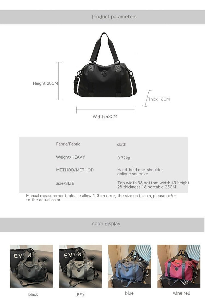 Travel Bag Fashion Large Capacity Waterproof Short Distance - Madee's Boutique AMAZON AMAZON Blue