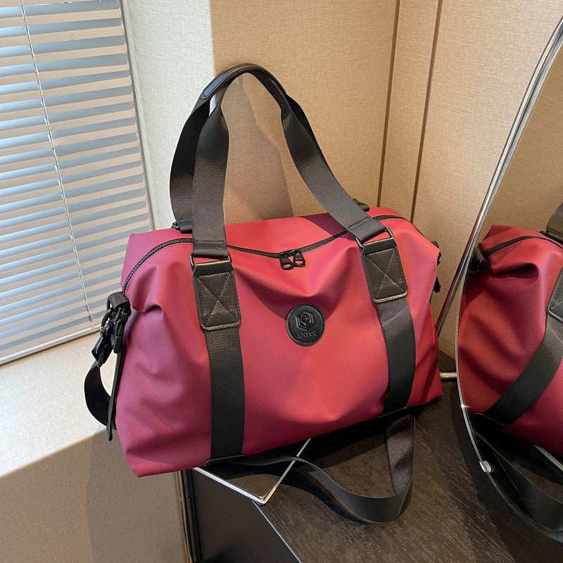 Travel Bag Fashion Large Capacity Waterproof Short Distance - Madee's Boutique AMAZON AMAZON Red