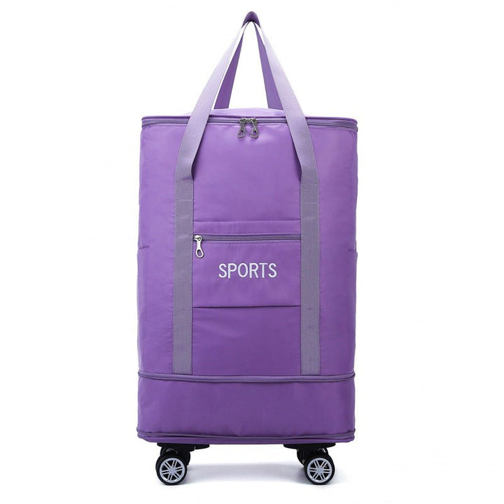 Travel Bag Large Capacity Removable Universal Wheel Portable Luggage Bag - Madee's Boutique AMAZON AMAZON Purple
