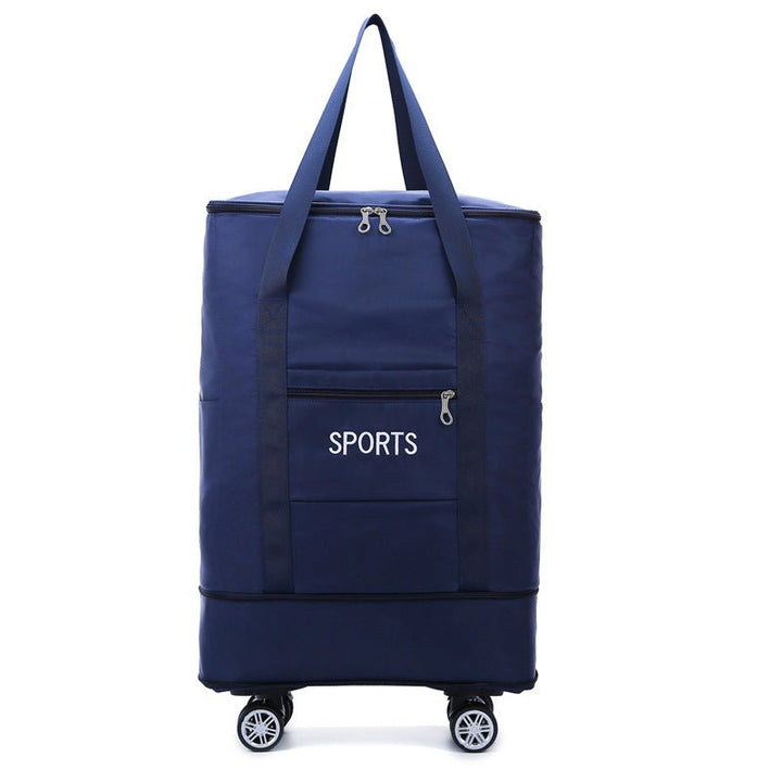 Travel Bag Large Capacity Removable Universal Wheel Portable Luggage Bag - Madee's Boutique AMAZON AMAZON Dark Blue