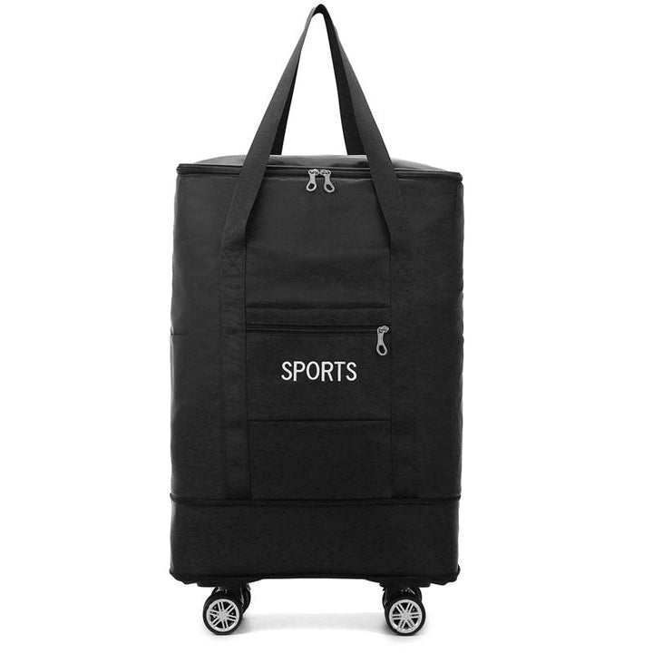 Travel Bag Large Capacity Removable Universal Wheel Portable Luggage Bag - Madee's Boutique AMAZON AMAZON Black