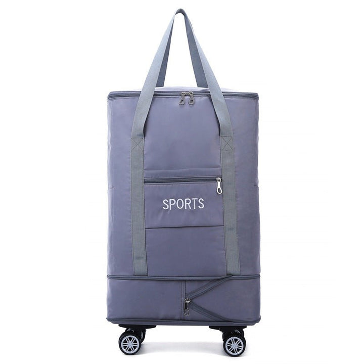 Travel Bag Large Capacity Removable Universal Wheel Portable Luggage Bag - Madee's Boutique AMAZON AMAZON Gray
