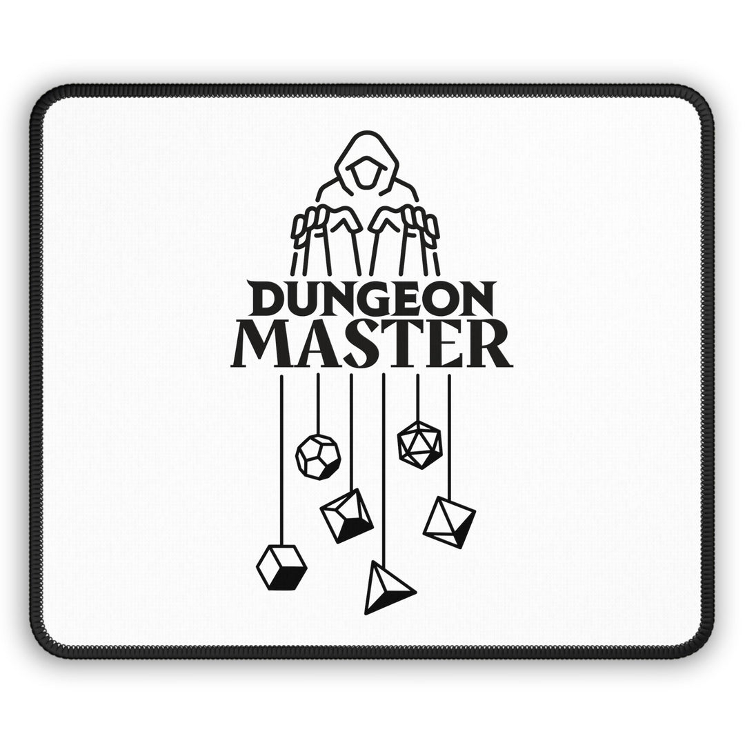 White Dungeon Master Gaming Mouse Pad DND - Madee's Boutique Home Decor Printify Accessories best christmas gifts