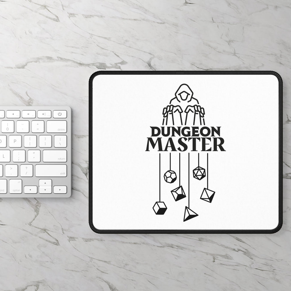 White Dungeon Master Gaming Mouse Pad DND - Madee's Boutique Home Decor Printify Accessories best christmas gifts