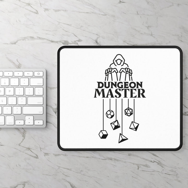 White Dungeon Master Gaming Mouse Pad DND - Madee's Boutique Home Decor Printify Accessories best christmas gifts