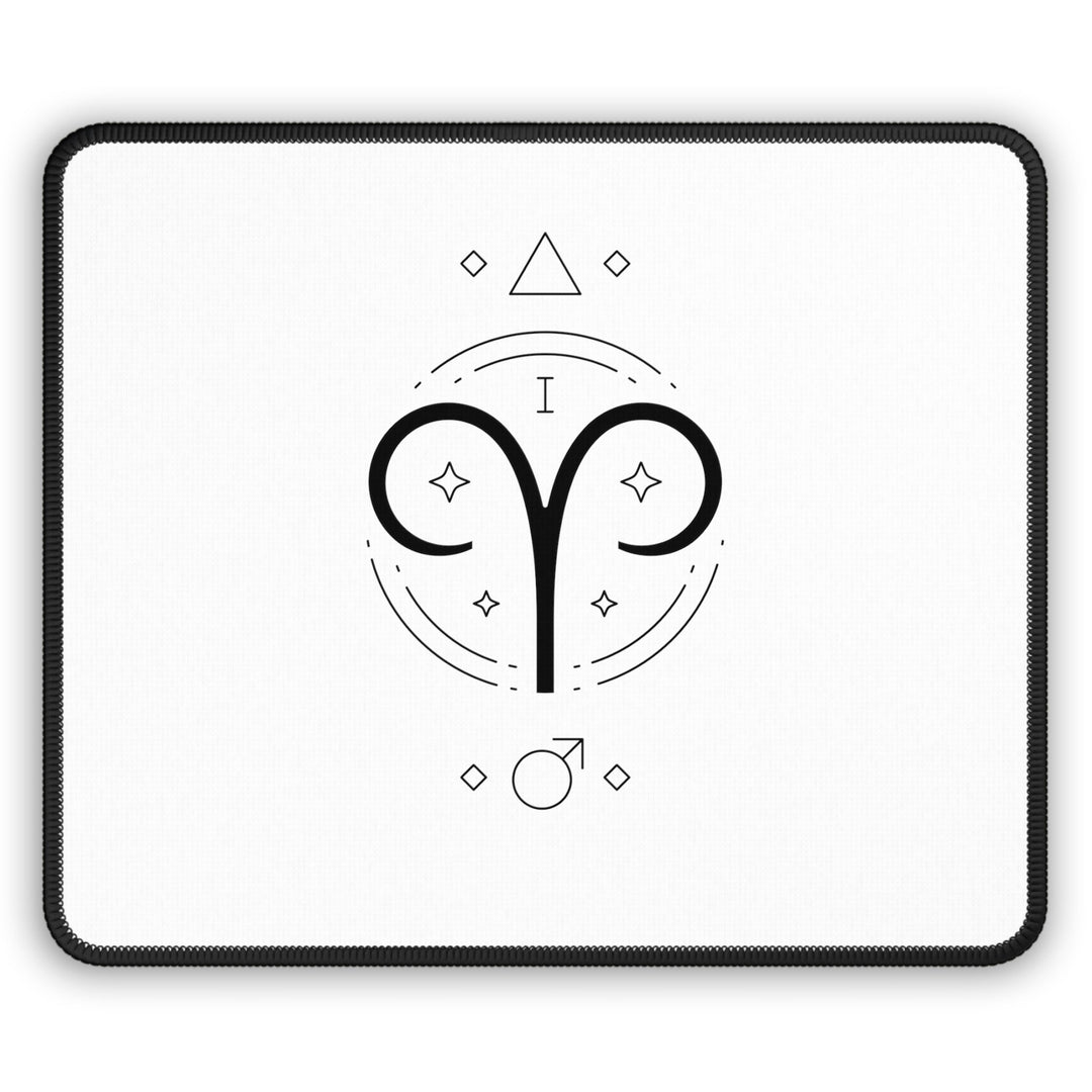 Zodiac Aries Mouse Pad With 11 Design Choices - Madee's Boutique Home Decor Printify Accessories anniversary gift ideas