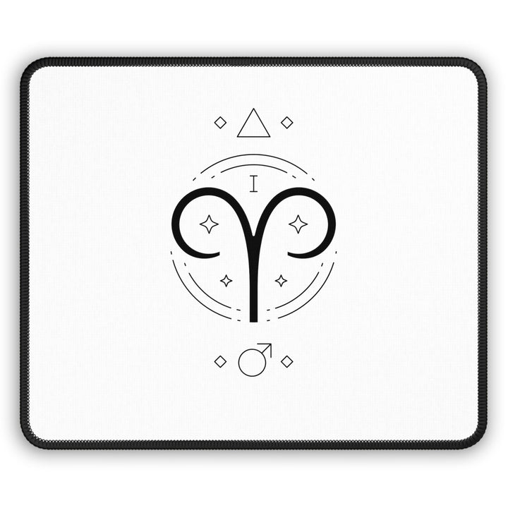 Zodiac Aries Mouse Pad With 11 Design Choices - Madee's Boutique Home Decor Printify Accessories anniversary gift ideas