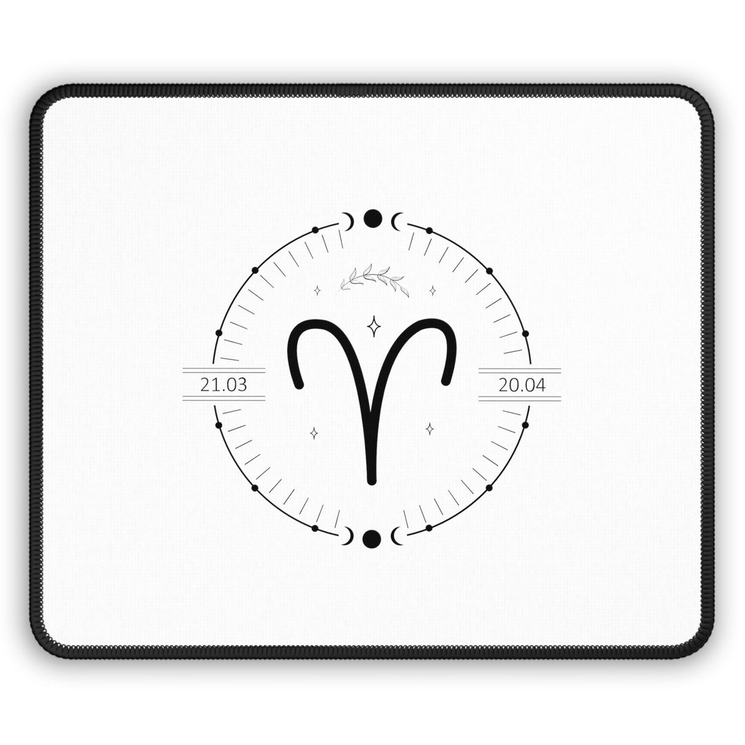 Zodiac Aries Mouse Pad With 11 Design Choices - Madee's Boutique Home Decor Printify Accessories anniversary gift ideas