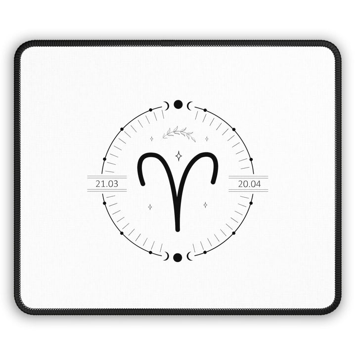 Zodiac Aries Mouse Pad With 11 Design Choices - Madee's Boutique Home Decor Printify Accessories anniversary gift ideas