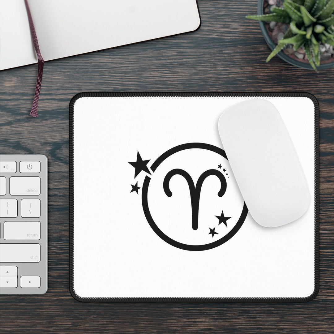 Zodiac Aries Mouse Pad With 11 Design Choices - Madee's Boutique Home Decor Printify Accessories anniversary gift ideas