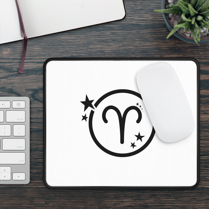 Zodiac Aries Mouse Pad With 11 Design Choices - Madee's Boutique Home Decor Printify Accessories anniversary gift ideas