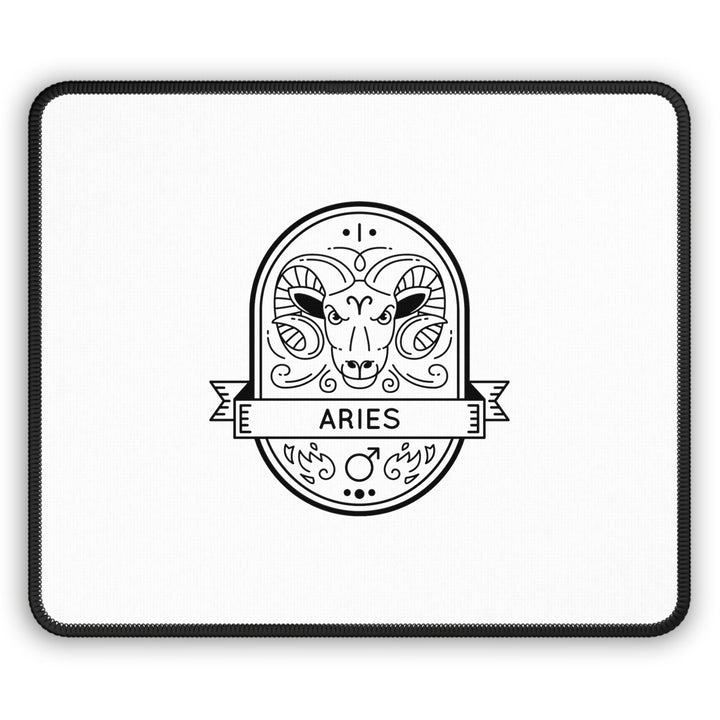 Zodiac Aries Mouse Pad With 11 Design Choices - Madee's Boutique Home Decor Printify Accessories anniversary gift ideas