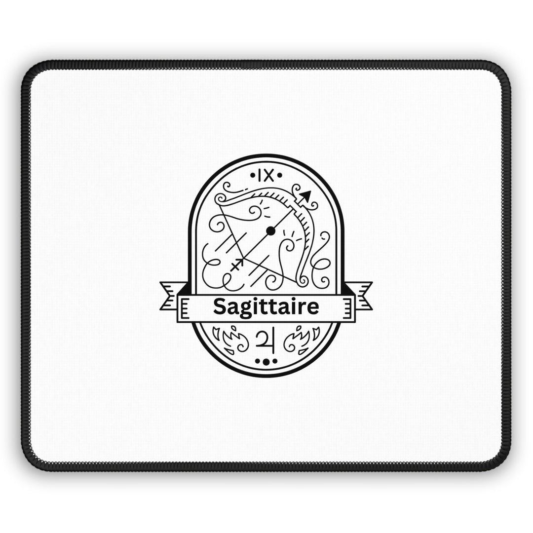 Zodiac Sagittarius Mouse Pad With 11 Design Choices - Madee's Boutique Home Decor Printify Accessories anniversary gift ideas