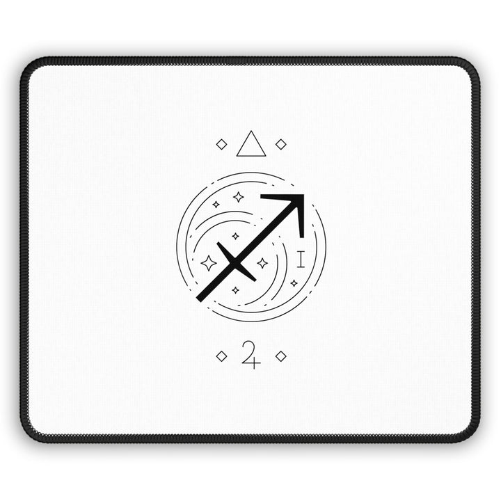 Zodiac Sagittarius Mouse Pad With 11 Design Choices - Madee's Boutique Home Decor Printify Accessories anniversary gift ideas