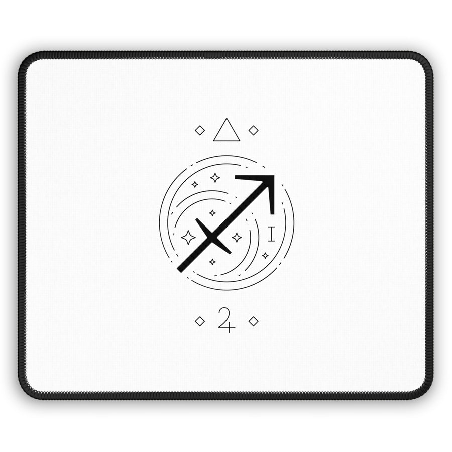 Zodiac Sagittarius Mouse Pad With 11 Design Choices - Madee's Boutique Home Decor Printify Accessories anniversary gift ideas