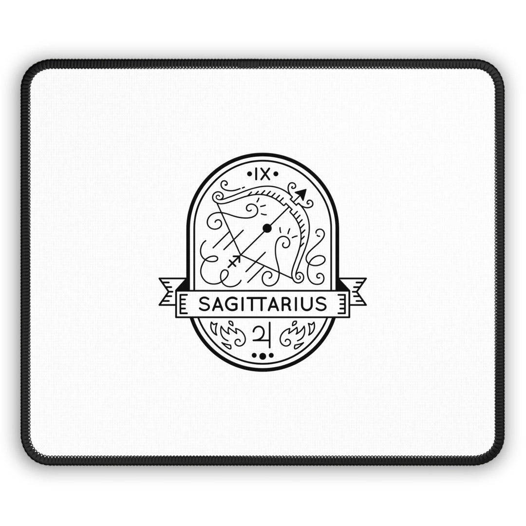 Zodiac Sagittarius Mouse Pad With 11 Design Choices - Madee's Boutique Home Decor Printify Accessories anniversary gift ideas