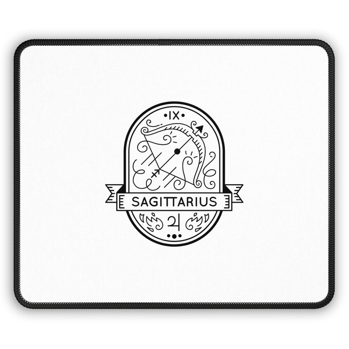 Zodiac Sagittarius Mouse Pad With 11 Design Choices - Madee's Boutique Home Decor Printify Accessories anniversary gift ideas